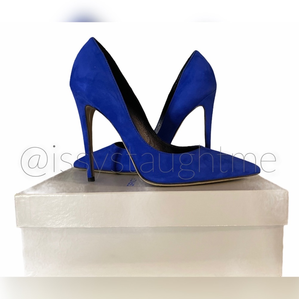 Giancarlo Paoli Suede ‘Dafne’ Stilettos